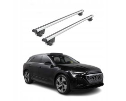Roof rack for Audi Q8 e tron 23 25 Rack for rails grey 100kg