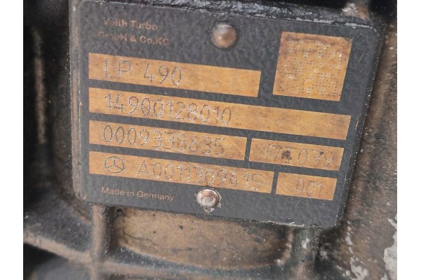 COMPRESSOR AIR COMPRESSOR MERCEDES EURO 6 LP490 A0011309415 OM936 Quality of parts according to GVO O original with manufacturer