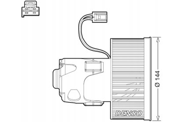 BLOWER AIR SUPPLY FAN DEA05008 DENSO Packaging status original