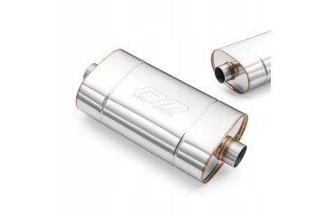 RM MOTORS OVAL SILENCER E001 63mm length 35cm 2 5 EAN GTIN 5903678049089