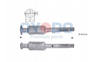 CATALYST SEAT 10N0083 OYO OYODO Part manufacturer Oyodo
