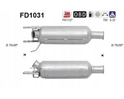 PARTICULATE FILTER FAP DPF FD1031 AS CITROEN