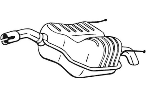 Bosal 185 085 Final silencer