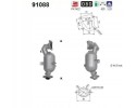 CATALYTIC CONVERTER 91088 AS