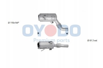 Soot filter particulate filter exhaust system Oyodo 20N0013 OYO Part manufacturer Oyodo