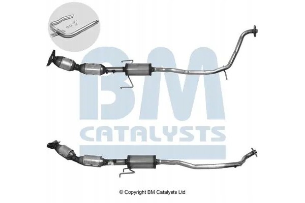 CATALYST BM91975H BM CATALYSTS TOYOTA PRIUS III Packaging status original