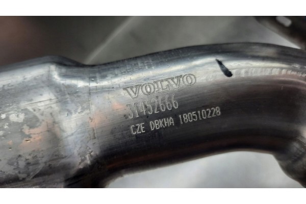 FINAL EXHAUST RIGHT EXHAUST PIPE VOLVO OE 31452666 VOLVO XC60 II ORG Catalog number of the part 31452666