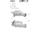 CATALYST EURO EMISSION 6 28693D AS FIAT