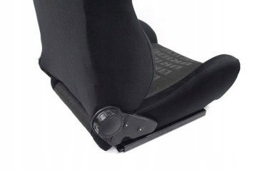 Sports chair DRAGO Velour Bride Black Catalog number of the part MN FO 023
