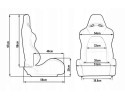 Silla Deportiva MTuning MN-FO-023