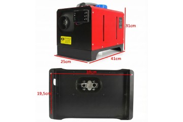 Calefactor Diésel Sunster 8 kW 12/24V con Bluetooth