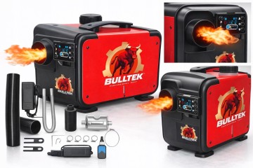 Calefactor Hammer 12 kW con suministro eléctrico 12V/24V/230V y cáma