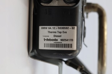 WEBASTO PARKING HEATER BMW X5 F15 9330592 Part manufacturer BMW OE