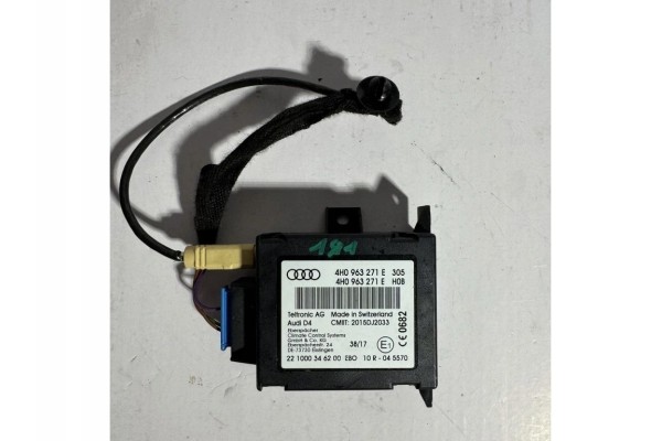 4H0963271E Ridici jednotka predehrivani Webasto AUDI A6 C7 A7 A8 D4