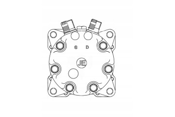 Compressor Type Sanden 5H09 5079 Universal Promotion Car type 4x4 SUV buses undefined trucks cargo vans RVs passenger cars