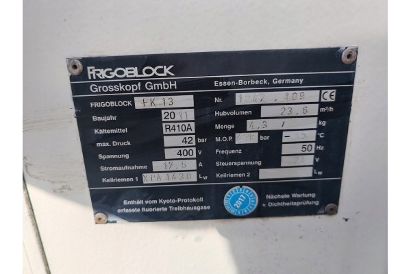 Unidad de Refrigeración Completa Frigoblock para Volvo FH FM FRIGOBLO