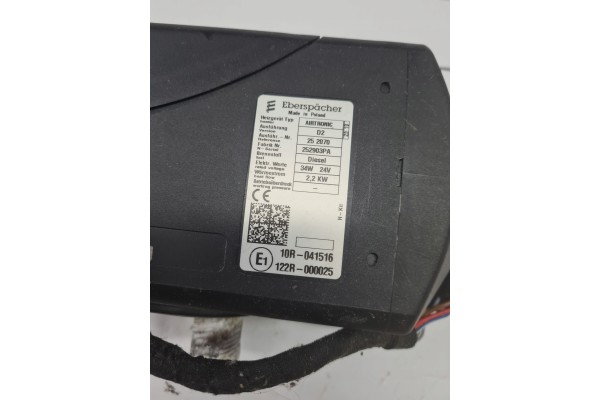 WEBASTO PARKING HEATER EBERSPACHER AIRTRONIC D2 24V FORD F MAX 500 Part manufacturer Eberspaecher