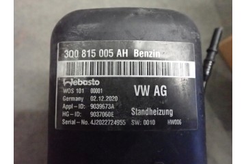 Webasto parking heater VW SEAT SKODA AUDI 3Q0815005AH Catalog number of the part Webasto ogrzewanie postojowe VW SEAT SKODA AUDI