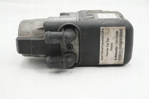 PARKING HEATER WEBASTO OPEL ASTRA ZAFIRA 1317413B 1314733C Catalog number of the part 1317413B