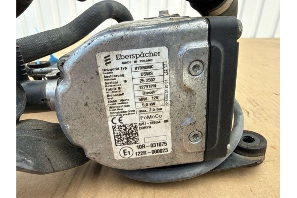 Parking heater Webasto Ford Transit Tourneo Connect AV6118K464BM Catalog number of substitutes 122R000023 ap9