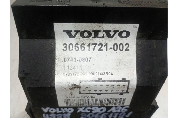 COMPUTER PARKING HEATER WEBASTO VOLVO XC90 30661721 07430307 Quality of parts according to GVO Q original with factory logo OEM 