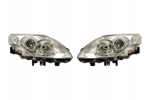HEADLAMPS RENAULT LAGUNA III 3 SET