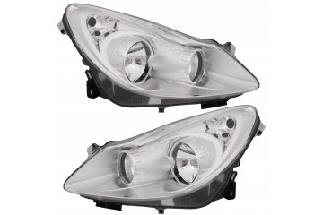 Headlight Lamp Front Tyc Opel Corsa D 2006 2011 sets