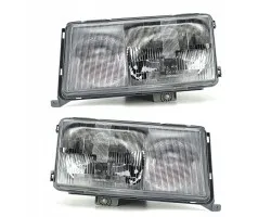 Juego de Faros DEPO Izquierdo y Derecho para Mercedes W124 '84-'93