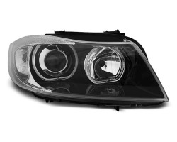 LAMPS BMW E90 E91 05 11 LED RINGS BLACK H7 H7 DEPO