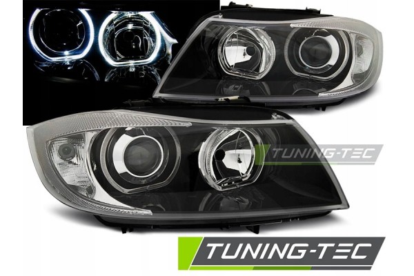LAMPS BMW E90 E91 05 11 LED RINGS BLACK H7 H7 DEPO EAN GTIN 5901532659535