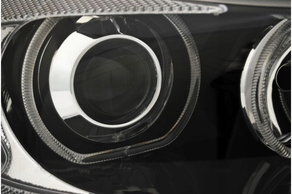 LAMPS BMW E90 E91 05 11 LED RINGS BLACK H7 H7 DEPO Catalog number of the part LPBME4