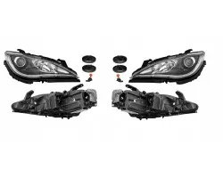 Chrysler Pacifica 2017- Faros delanteros derecho e izquierdo con LED H7 HB3