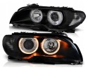 BMW E46 03 06 COUPE CONVERTIBLE LAMPS headlights front rings H7 Catalog number of the part CTS tuning angel eye E46