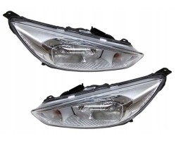 SET OF HEADLIGHTS FORD FOCUS 2014 2018 DEPO