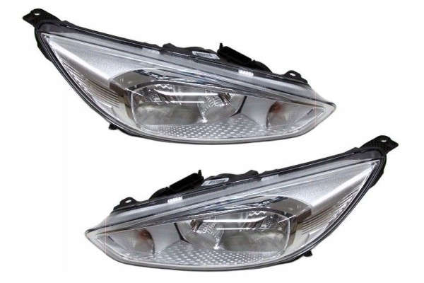 SET OF HEADLIGHTS FORD FOCUS 2014 2018 DEPO
