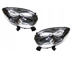 SET OF HEADLAMPS CITROEN C1 2005 2012 NEW