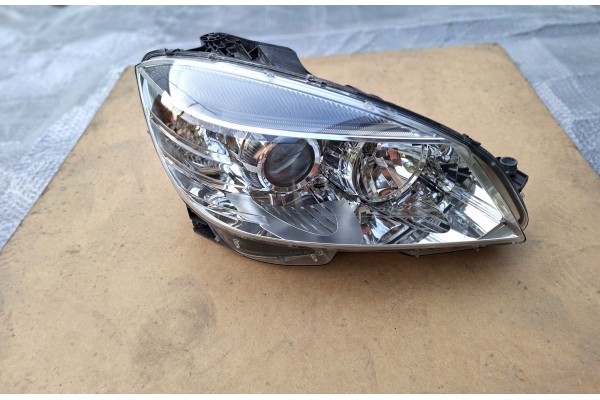 LAMP FRONT REFLECTOR MERCEDES W204 C CLASS RIGHT ORIGINAL EUROPE WHOLE