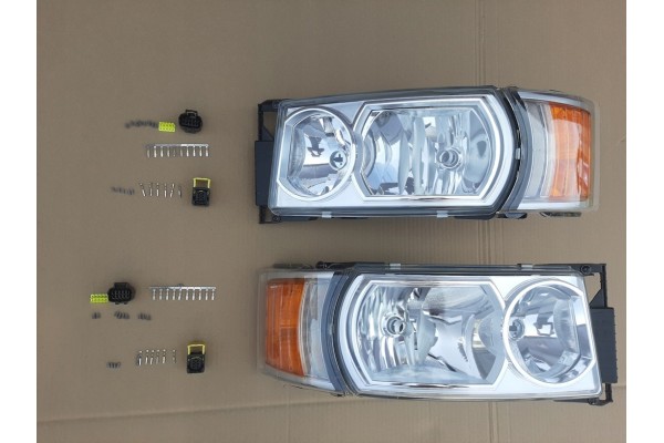 2X HEADLIGHT SCANIA R H7 LED R L PLUGS SET FOR REWORKING FROM OLDER Catalog number of the part 1949888 1949896