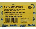 HELLA LED WORK LIGHT 1G0996 263 501 Light source LED