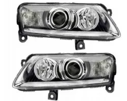 Juego de Faros Xenón DEPO, Versión Europea, Audi A6 C6, Izquierdo y Derecho