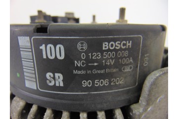 90506202  ALTERNADOR OPEL ASTRA G BERLINA Club 2000 90506202 192296 OPEL - 6