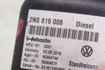 PARKING HEATER WEBASTO VW CRAFTER 2N0819008 Version European