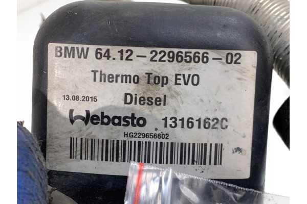WEBASTO BMW F34 2296566 Hatchback 2 0 Product weight with unit packaging 5 kg