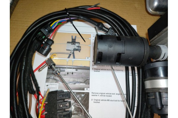 Calefactor Webasto Mitsubishi Outlander 2.4 gasolina con reloj