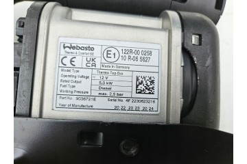 Webasto Thermo Top EVO BMW X3 G01 X4 G02 64 12 5A3A015 01 Catalog number of the original 5A3A015