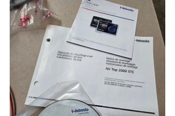 PARKING HEATER WEBASTO AIR TOP 2000 ST COMPLETE OPERATIONAL Catalog number of the part Webasto powietrzne AT 2000st suche BUS 12