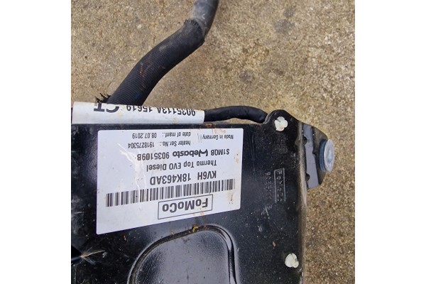 Calefacción WEBASTO 1.5D CONNECT MK2 LIFT KV6H-18K463AD