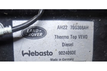 WEBASTO PARKING HEATER LAND ROVER DISCOVERY IV V Car type 4x4 SUV passenger cars
