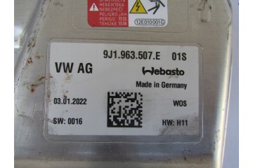 HEATING MODULE PORSCHE TAYCAN 9J1963507E Car type passenger cars