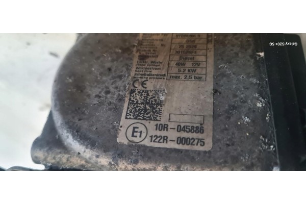 MERCEDES W447 VITO 2 2 CDI WEBASTO PUMP SET PARKING HEATER Quality of parts according to GVO Q original with factory logo OEM OE